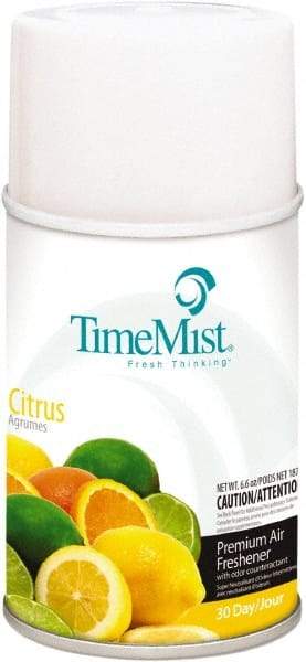 TimeMist - 6.6 oz Air Freshener Dispenser Canister Refill - Citrus, Compatible with TimeMist Metered Fragrance Dispensers - Benchmark Tooling