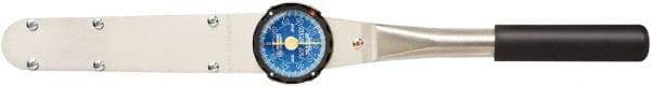 Sturtevant Richmont - 3/8" Drive Dial Torque Wrench - 7 N/m to 35 N/m Torque, 10.3" OAL, 0.5 N/m Graduation - Benchmark Tooling