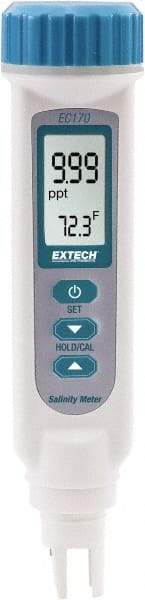 Extech - Salinity Meter - 32 to 122°F, Salinity Probe - Benchmark Tooling