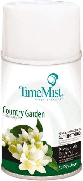 TimeMist - 6.6 oz Air Freshener Dispenser Canister Refill - Country Garden, Compatible with TimeMist Metered Fragrance Dispensers - Benchmark Tooling