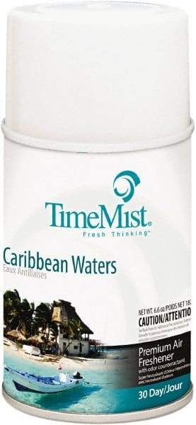 TimeMist - 6.6 oz Air Freshener Dispenser Canister Refill - Caribbean Waters, Compatible with TimeMist Metered Fragrance Dispensers - Benchmark Tooling