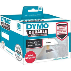 Dymo - Labels, Ribbons & Tapes Type: Barcode Labels Color: White - Benchmark Tooling