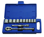 12 Piece - 1/2" Drive - 12 Point - Combination Kit - Benchmark Tooling