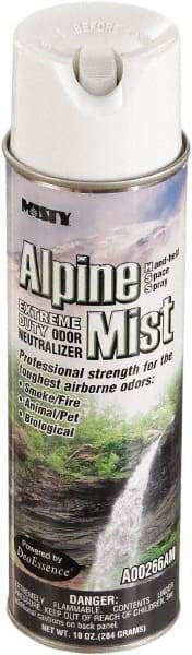 Misty - 10 oz Aerosol Can Air Freshener - Liquid, Alpine Mist Scent - Benchmark Tooling