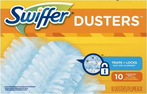 Swiffer - Replacement Fiber Duster - 6" OAL, Light Blue - Benchmark Tooling