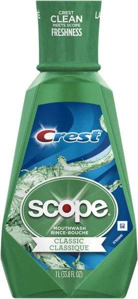 Crest - 33.8 oz Bottle Mouthwash - Mint Scent - Benchmark Tooling