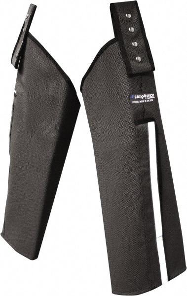 HexArmor - Size L/XL SuperFabric Cut Resistant Chaps - No Pockets, Gray, Nonhazardous Protection - Benchmark Tooling