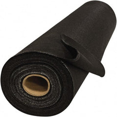 Steiner - 40" Wide x 0.05" Thick Acrylic Coated Fiberglass Welding Blanket - Black, Grommet - Benchmark Tooling