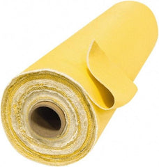 Steiner - 5' Wide x 0.05" Thick Acrylic Coated Fiberglass Welding Blanket - Gold, Grommet - Benchmark Tooling