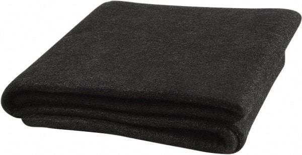 Steiner - 4' High x 3' Wide x 0.15 to 0.2" Thick Carbonized Fiber Welding Blanket - Black - Benchmark Tooling