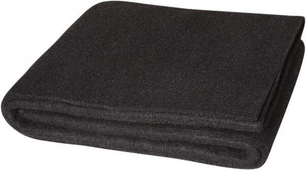 Steiner - 6' High x 6' Wide x 1/4 to 0.3" Thick Carbonized Fiber Welding Blanket - Black - Benchmark Tooling