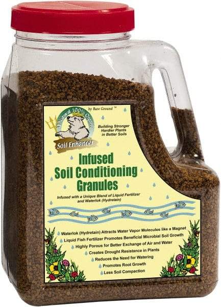 Bare Ground Solutions - 5lb Shaker Jug of Infused Soil Conditioning Granules - Just Scentsational\x92s Trident\x92s Pride soil conditioning granules are a small grained pumice that has been infused with an all-natural cold pressed fish hydrolysate - Benchmark Tooling