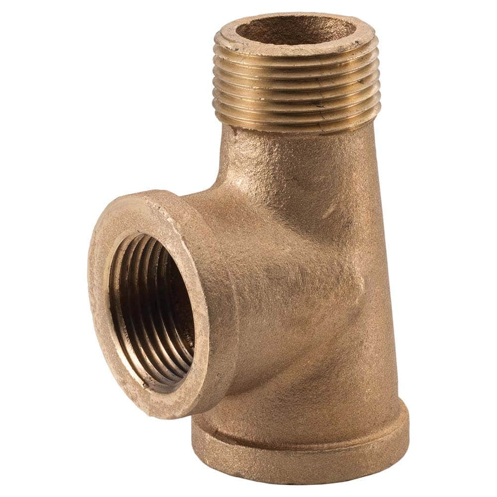 Merit Brass - Brass & Chrome Pipe Fittings Type: Street Tee Fitting Size: 1/2 - Benchmark Tooling