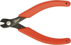 Clauss - 8-15/64" OAL, 1/4" Capacity, Wire Cutter - 1/4" Jaw Length x 0.63mm Jaw Width - Benchmark Tooling