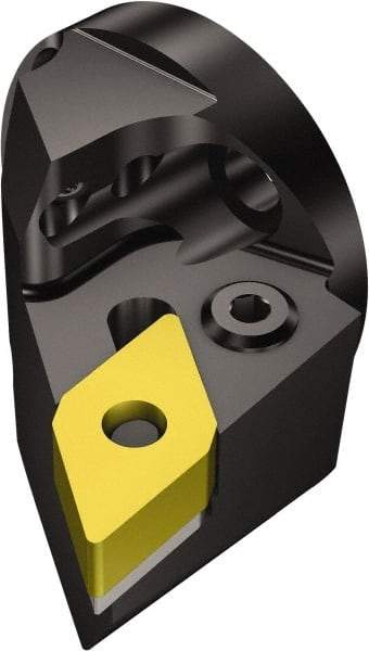 Sandvik Coromant - Left Hand, 32 DNMG 442 Modular Turning and Profiling Cutting Unit Head - Lever Holding Method, 1.2598 Inch Hole Diameter, Through Coolant - Benchmark Tooling