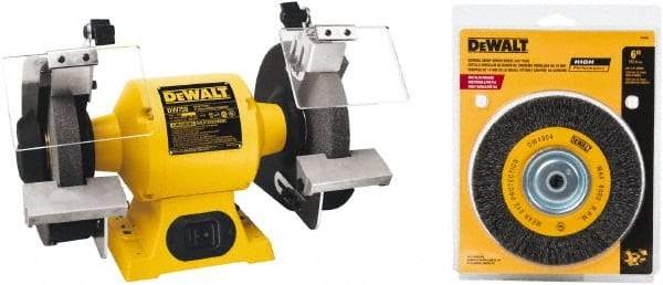 DeWALT - 8" Wheel Diam x 1" Wheel Width, Grinder - 5/8" Arbor Hole Diam - Benchmark Tooling