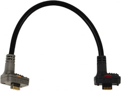 Mitutoyo - 6" Long SPC Connecting Cable - Use with Digimatic Calipers - Benchmark Tooling