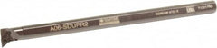 Sumitomo - 0.98" Min Bore Diam, 10" OAL, 3/4" Shank Diam, A-SDUP Indexable Boring Bar - DPMT 32.52 Insert, Screw Holding Method - Benchmark Tooling