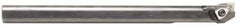 Sumitomo - 1.76" Min Bore Diam, 12" OAL, 1-1/2" Shank Diam, D-DCLN Indexable Boring Bar - CNMG 432 Insert, Clamp Holding Method - Benchmark Tooling