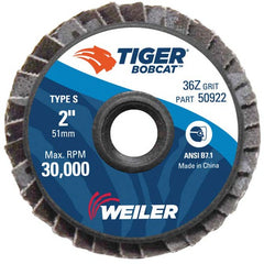 2″-36 Grit - Zirconia Quick Change Flap Disc - Benchmark Tooling