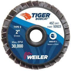 2″-40 Grit - Zirconia Quick Change Flap Disc - Benchmark Tooling