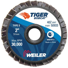 2″-40 Grit - Zirconia Quick Change Flap Disc - Benchmark Tooling