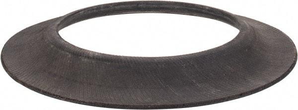 PRO-SAFE - 22-1/2" Wide Rubber Barrel Ring Base - 22.5 Lb, Black - Benchmark Tooling