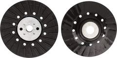 Tru-Maxx - 5" Diam Locking Nut Disc Backing Pad - Hard Density, 12,500 RPM - Benchmark Tooling