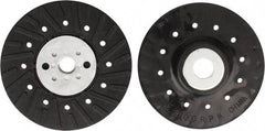 Tru-Maxx - 4-1/2" Diam Locking Nut Disc Backing Pad - Hard Density, 13,000 RPM - Benchmark Tooling