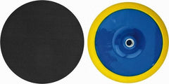 Tru-Maxx - 8" Diam Hook & Loop Disc Backing Pad - Medium Density, 6,800 RPM - Benchmark Tooling