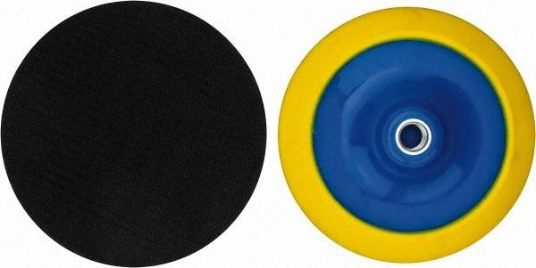 Tru-Maxx - 6" Diam Hook & Loop Disc Backing Pad - Medium Density, 7,500 RPM - Benchmark Tooling