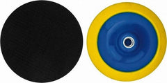 Tru-Maxx - 6" Diam Hook & Loop Disc Backing Pad - Medium Density, 7,500 RPM - Benchmark Tooling