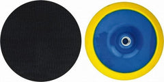 Tru-Maxx - 7" Diam Hook & Loop Disc Backing Pad - Medium Density, 7,200 RPM - Benchmark Tooling