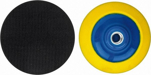 Tru-Maxx - 4-1/2" Diam Hook & Loop Disc Backing Pad - Medium Density, 8,200 RPM - Benchmark Tooling