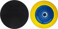 Tru-Maxx - 4-1/2" Diam Hook & Loop Disc Backing Pad - Medium Density, 8,200 RPM - Benchmark Tooling