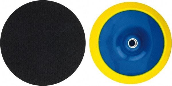 Tru-Maxx - 7" Diam Hook & Loop Disc Backing Pad - Hard Density, 7,200 RPM - Benchmark Tooling