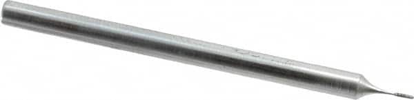Strauss - CBN Grinding Pin - 1/8" Shank Diam x 2" Shank Length, (170 Mesh Grit) - Benchmark Tooling