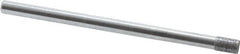 Strauss - 1/8" Head Diam x 0.197" Head Thickness CBN Grinding Pin - 1/8" Shank Diam x 2" Shank Length, (170 Mesh Grit) - Benchmark Tooling