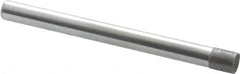 Strauss - 1/4" Head Diam x 0.276" Head Thickness CBN Grinding Pin - 1/4" Shank Diam x 3" Shank Length, (170 Mesh Grit) - Benchmark Tooling