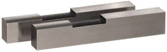 SPI - 2.945 Inch Overall Length, 0.512 Inch Jaw Thickness, 0.5 Inch Radius, Gage Block Cylindrical Jaws - Radius 0.00003 Inch, Pair 0.00004 Inch Accuracy, Sold As Pair, For Use with Rectangular Gage Blocks, 2 Pieces - Benchmark Tooling