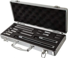 SPI - Gage Block Gage Block Accessory Set - For Use with Rectangular Gage Blocks, 14 Pieces - Benchmark Tooling