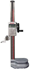 SPI - 24" Electronic Height Gage - 0.0005" Resolution, Accurate to 0.003", LCD Display - Benchmark Tooling