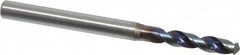 OSG - #29 130° Spiral Flute Vanadium High Speed Steel Screw Machine Drill Bit - WD1 Finish, Right Hand Cut, 20mm Flute Length, 52mm OAL, Faceted Point, Straight Shank - Benchmark Tooling