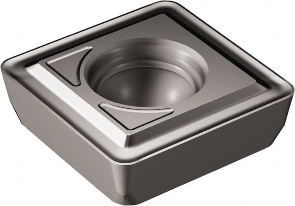 Sandvik Coromant - 88004P LM Grade H13A Carbide Indexable Drill Insert - Uncoated, Square, 7.4mm Inscribed Circle - Benchmark Tooling