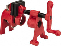 Bessey - 3/4" Pipe, 1-11/16" Throat Depth, 1-11/16" Clamp Face, H Style Pipe Clamp - Benchmark Tooling