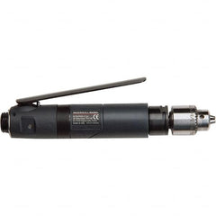 Ingersoll-Rand - 1/4" Bit Holder, 500 RPM, Inline Handle Air Screwdriver - 2.7 to 9.7 In/Lb Torque, 4 CFM - Benchmark Tooling