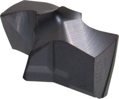 Kennametal - Series KSEM, 19.05mm Diam Grade KC7320 140° Replaceable Drill Tip - Carbide, AlTiN Finish, 2 Seat Size - Benchmark Tooling