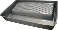 Premier Paint Roller - 18" Roller Compatible Heavy-Duty Deep-Well Paint Tray - 2 Qt Capacity, 20" Wide, Plastic - Benchmark Tooling