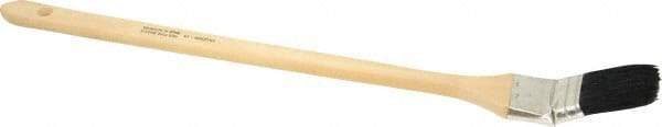 Premier Paint Roller - 1-1/2" Hog Radiator Brush - 1-3/4" Bristle Length, 17-3/4" Wood Handle - Benchmark Tooling