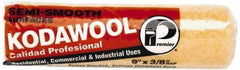 Premier Paint Roller - 1" Nap, 9" Wide Paint General Purpose Roller Cover - Rough Texture, Wool/Poly Blend - Benchmark Tooling